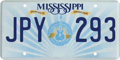MS license plate JPY293