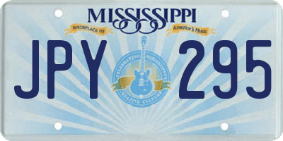 MS license plate JPY295