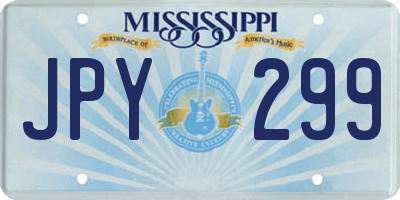 MS license plate JPY299