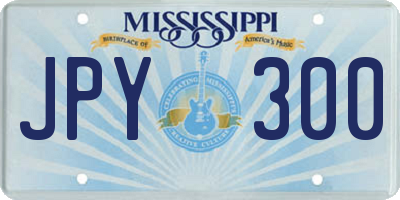 MS license plate JPY300