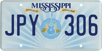 MS license plate JPY306