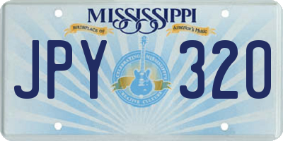 MS license plate JPY320