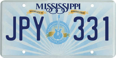 MS license plate JPY331