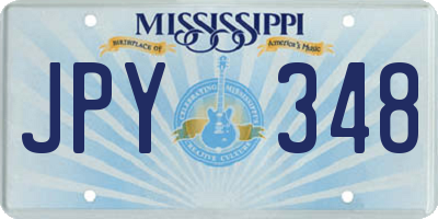MS license plate JPY348