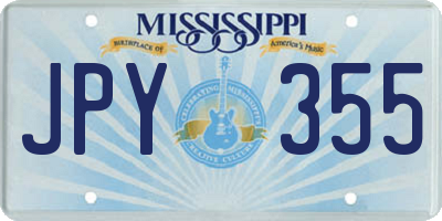 MS license plate JPY355