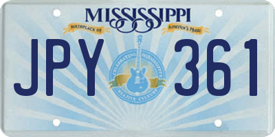 MS license plate JPY361