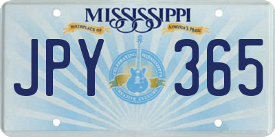 MS license plate JPY365