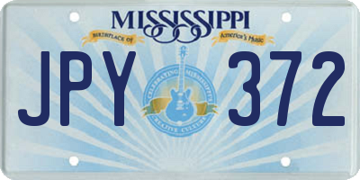 MS license plate JPY372