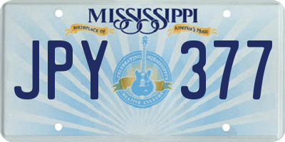 MS license plate JPY377