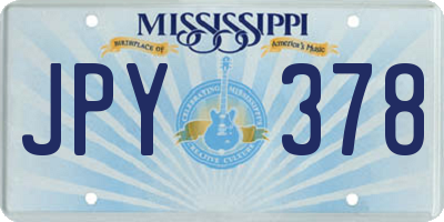 MS license plate JPY378