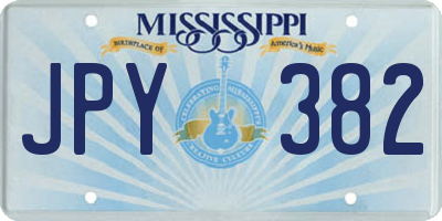 MS license plate JPY382