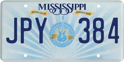 MS license plate JPY384