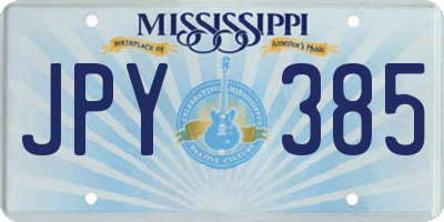 MS license plate JPY385