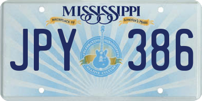 MS license plate JPY386