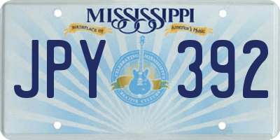 MS license plate JPY392