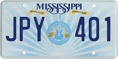 MS license plate JPY401