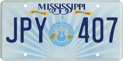 MS license plate JPY407