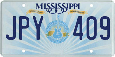 MS license plate JPY409