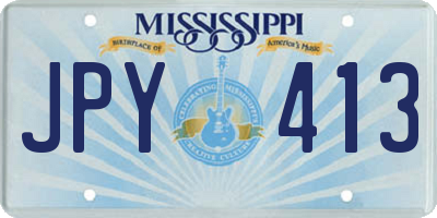 MS license plate JPY413