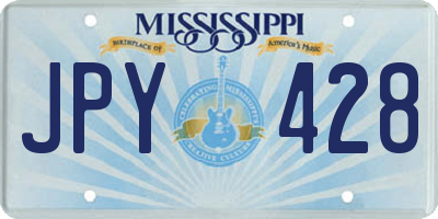 MS license plate JPY428