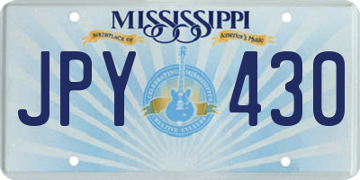 MS license plate JPY430