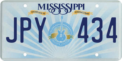 MS license plate JPY434