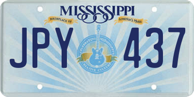 MS license plate JPY437