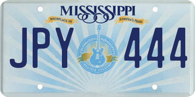 MS license plate JPY444