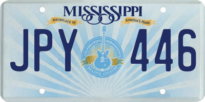 MS license plate JPY446