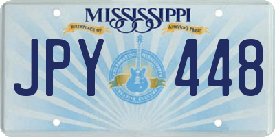 MS license plate JPY448