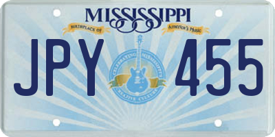 MS license plate JPY455