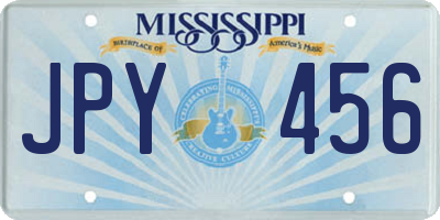 MS license plate JPY456