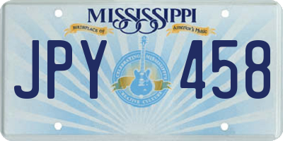 MS license plate JPY458