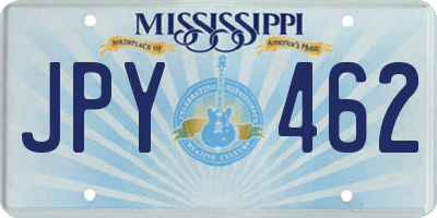 MS license plate JPY462