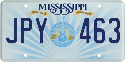 MS license plate JPY463