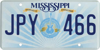 MS license plate JPY466