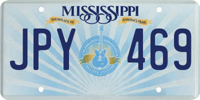 MS license plate JPY469