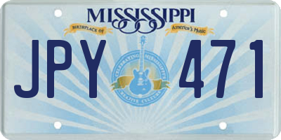 MS license plate JPY471