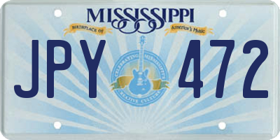 MS license plate JPY472