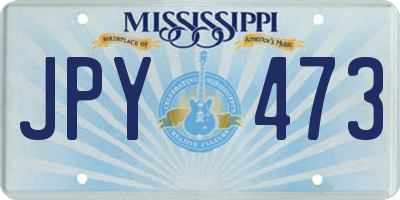 MS license plate JPY473