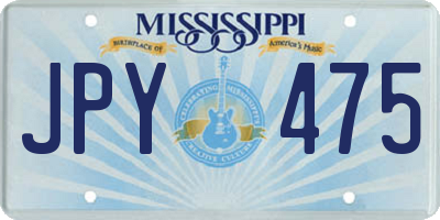 MS license plate JPY475