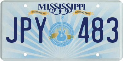 MS license plate JPY483