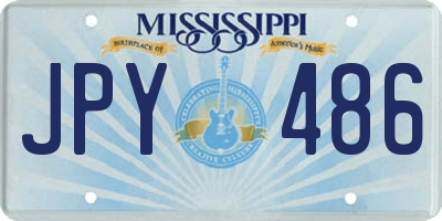 MS license plate JPY486