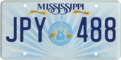 MS license plate JPY488