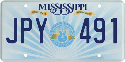 MS license plate JPY491