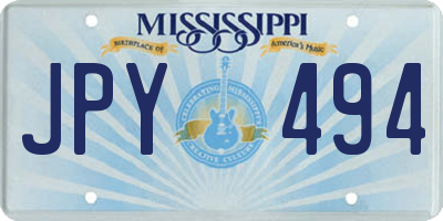 MS license plate JPY494