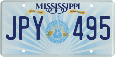 MS license plate JPY495