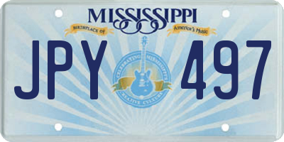 MS license plate JPY497