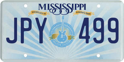 MS license plate JPY499