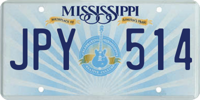 MS license plate JPY514